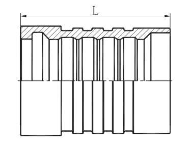 Interlock Ferrule for R15 Hose