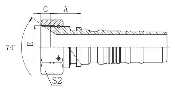 JIC Female 74°cone Seat