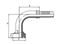 SAE Flange 9000PSI