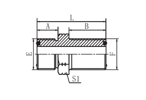 ORFS MALEO-RING BULKHEAD