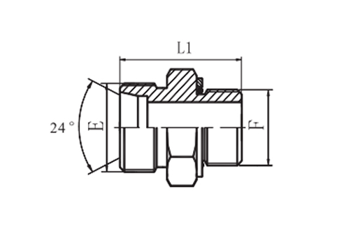 Metric Thread Stud Ends ISO 6149