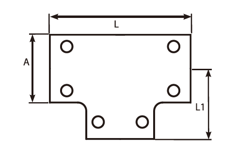 T Piece Staple Female Adaptor
