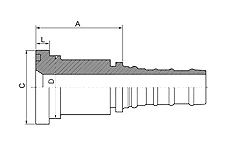 9000PSI Flange