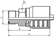 ORFS Male O-ring Seal